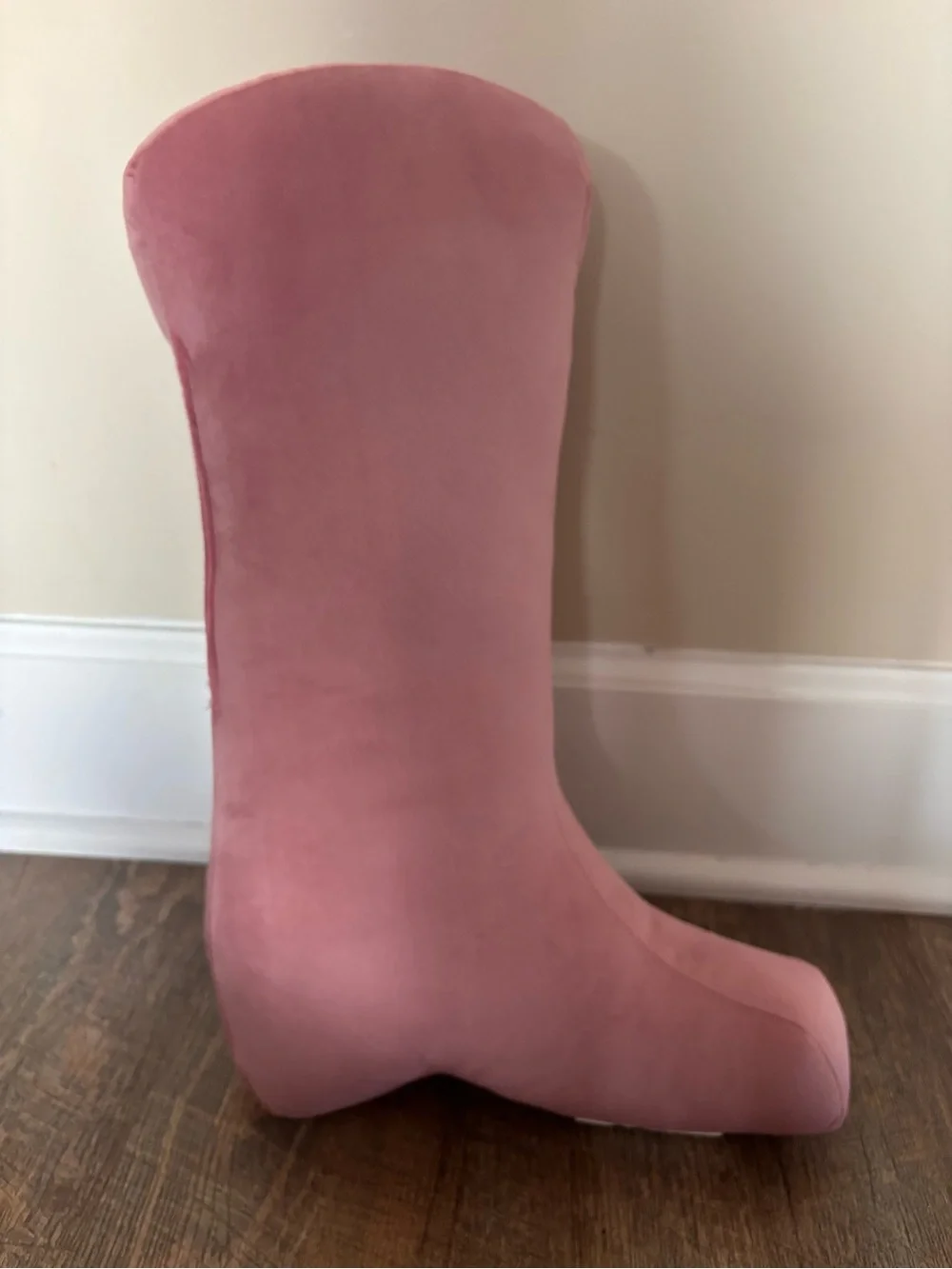 Sparkle Flower Boot Pillow